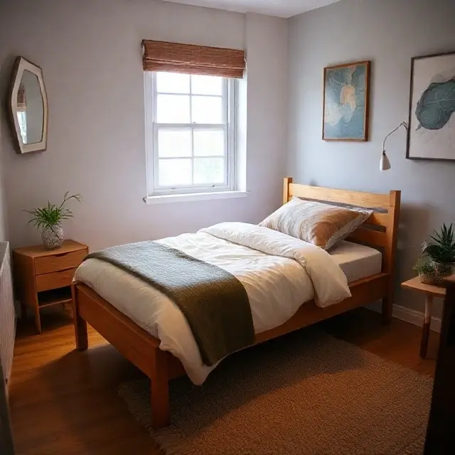 A single twin xl bed